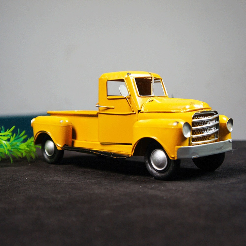 Vintage Collectible Trucks - Koleksiyonluk Araçlar Demir Pikap Kamyon Modeli