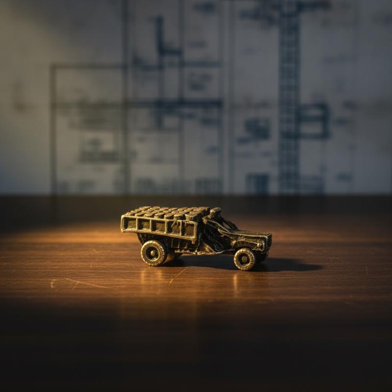 Vintage Collectible Trucks - 1/2/3/4/5 Adet Demir Minyatür Kamyon Retro