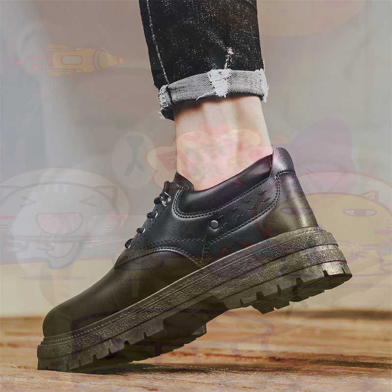 Vintage Collectible Classics - Koyu Doğal Deri Moda Eğitmenler Tenis
