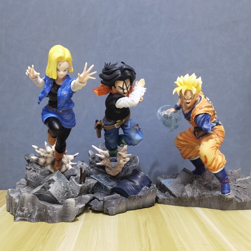 Vintage Collectible Figurines - Dragon Ball Süper Saiyan Gk Figürü