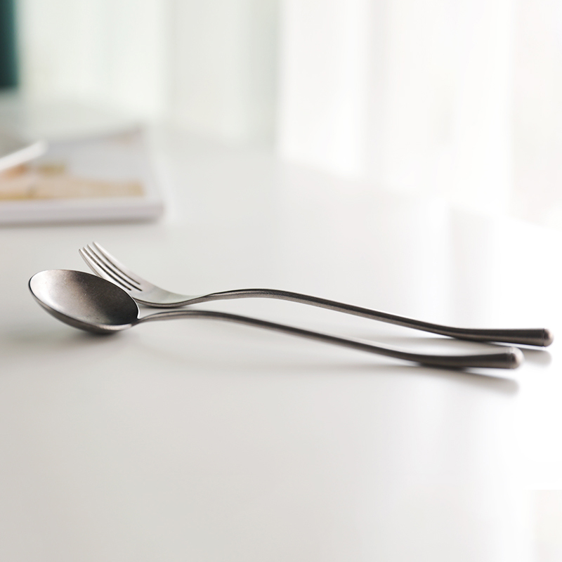 Retro 304 paslanmaz çelik çata - Vintage Collectible Spoons incelemesi ve fiyatı
