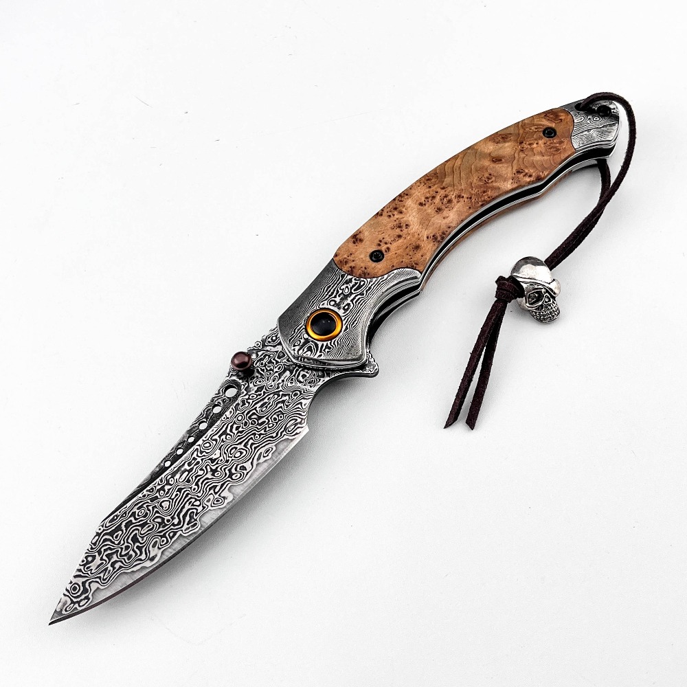 Yüksek Sertlikte Şam Desenli K - Vintage Collectible Pocket Knives incelemesi ve fiyatı