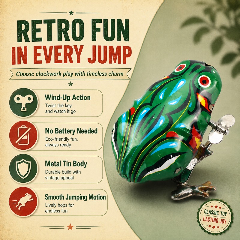 Nostaljik Saat Mekanizmalı Yay - Vintage Toys Collection incelemesi ve fiyatı
