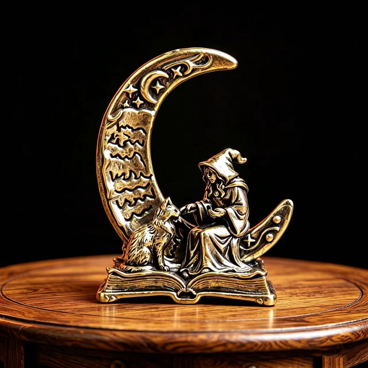 Pirinç Ay Cadısı Dekorasyon He - Vintage Collectible Figurines incelemesi ve fiyatı