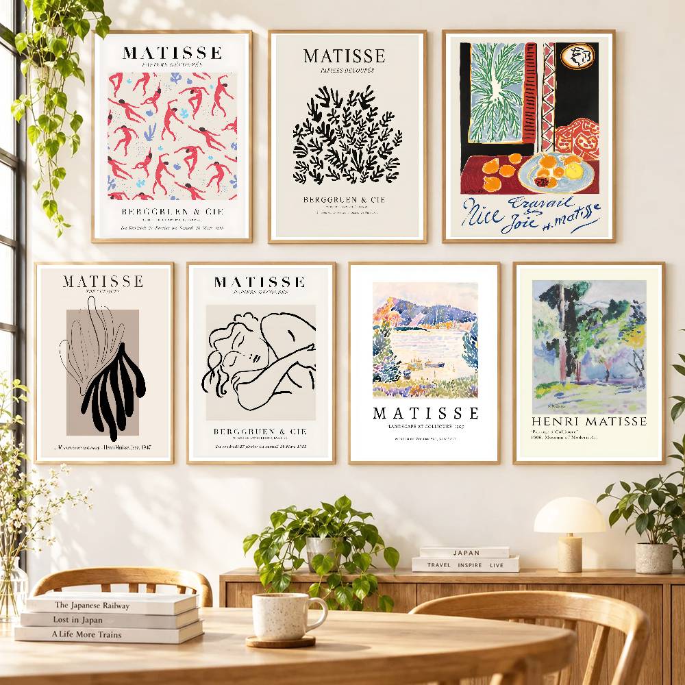Vintage Henri Matisse Ünlü Res - Vintage Collectible Posters incelemesi ve fiyatı