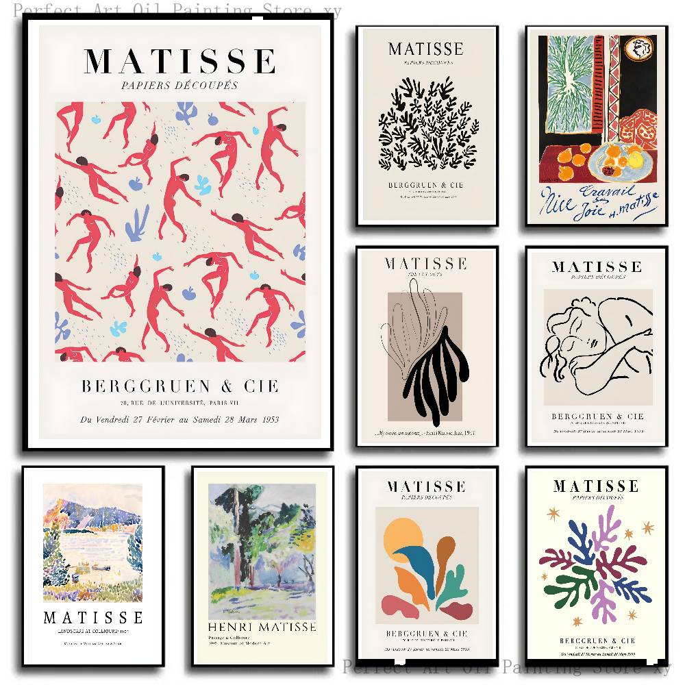 Vintage Henri Matisse Ünlü Res - Vintage Collectible Posters incelemesi ve fiyatı