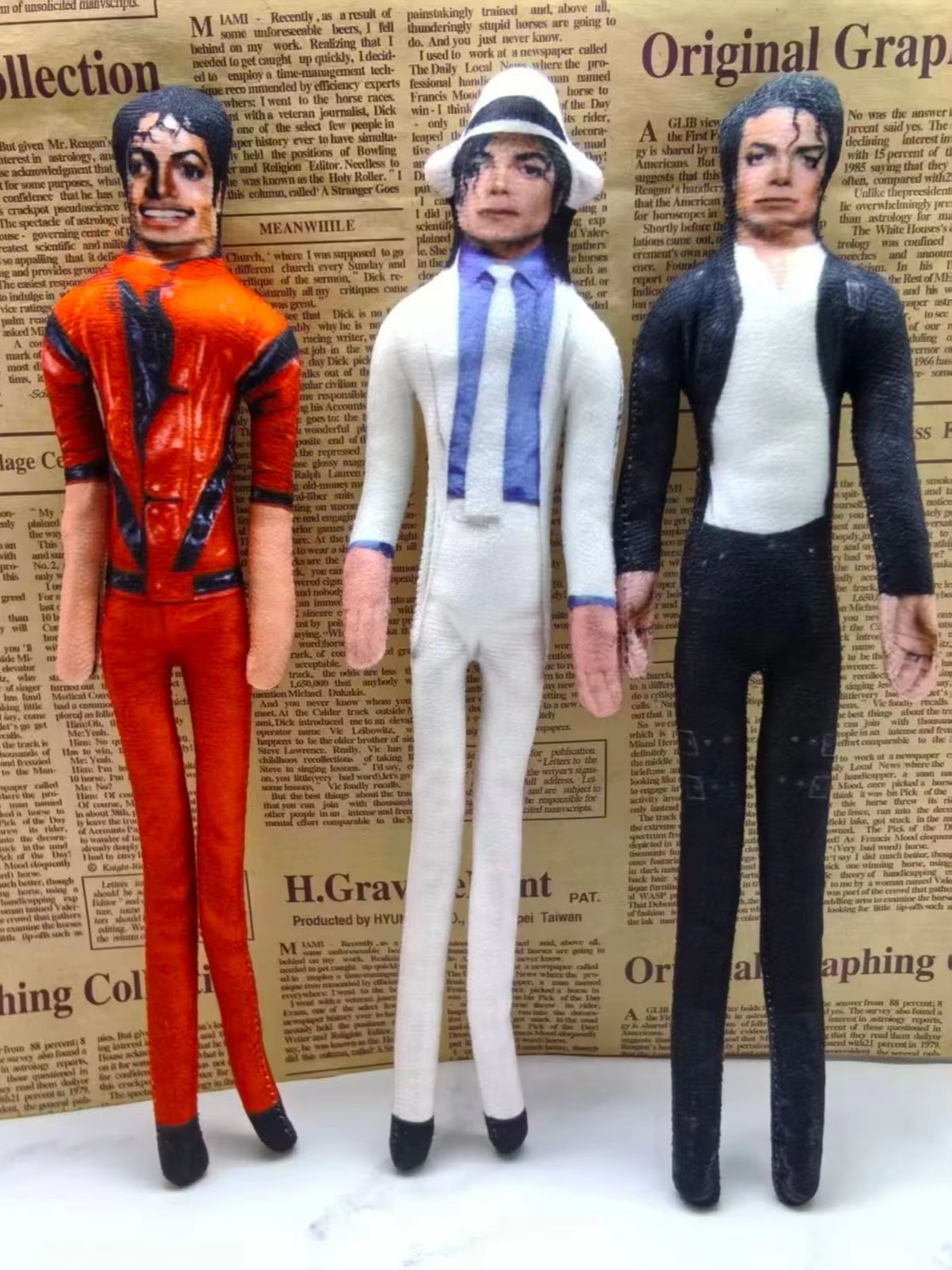 Vintage MJ Michael Jackson Cos - Vintage Toys Collection incelemesi ve fiyatı