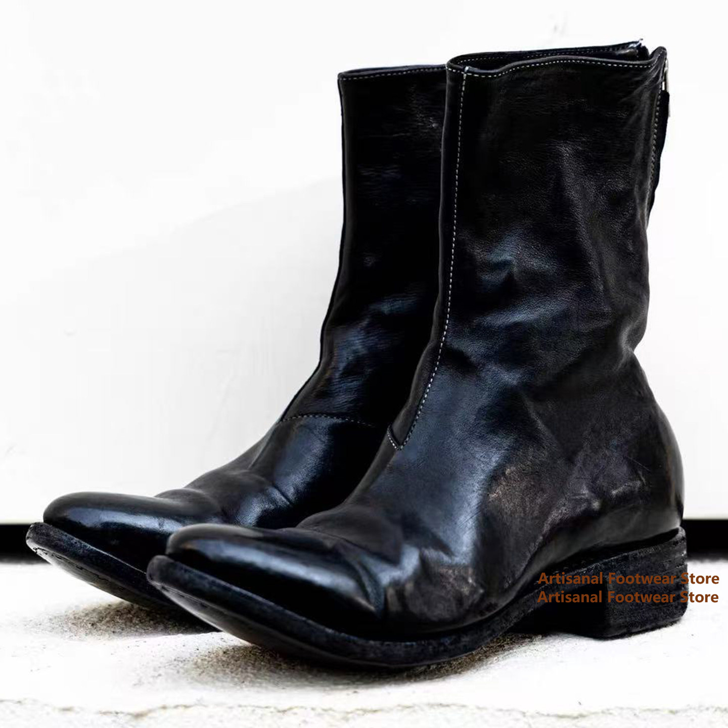 Vintage Kırışık Deri Orta Boy  - Vintage Zipper incelemesi ve fiyatı