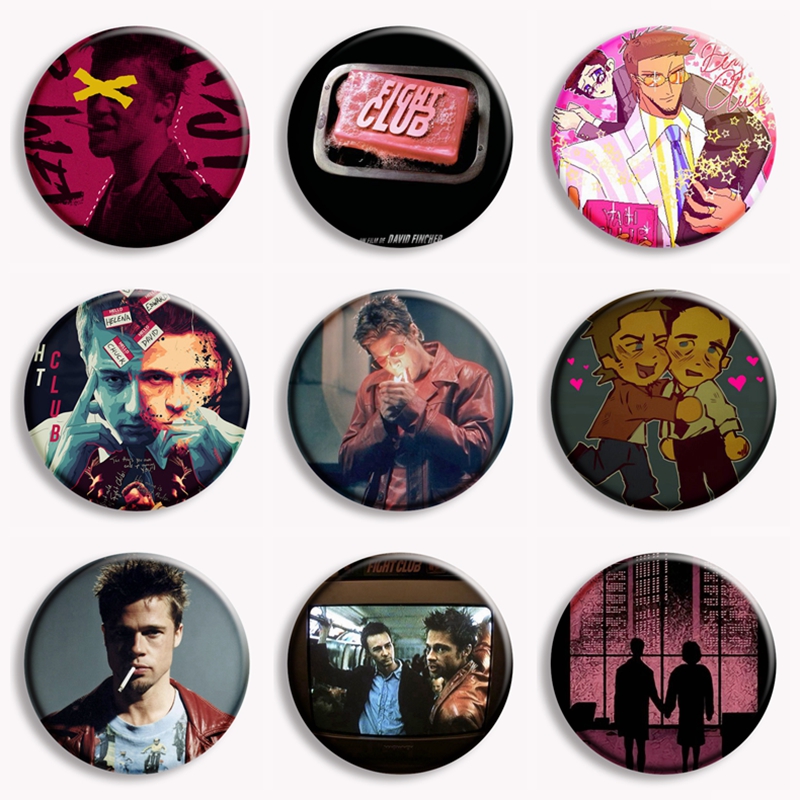 Retro klasik Film mücadele kul - Vintage Collectible Buttons incelemesi ve fiyatı